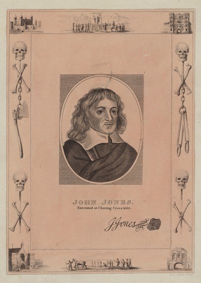John Jones, executed at Charing Cross, 1660 by English School